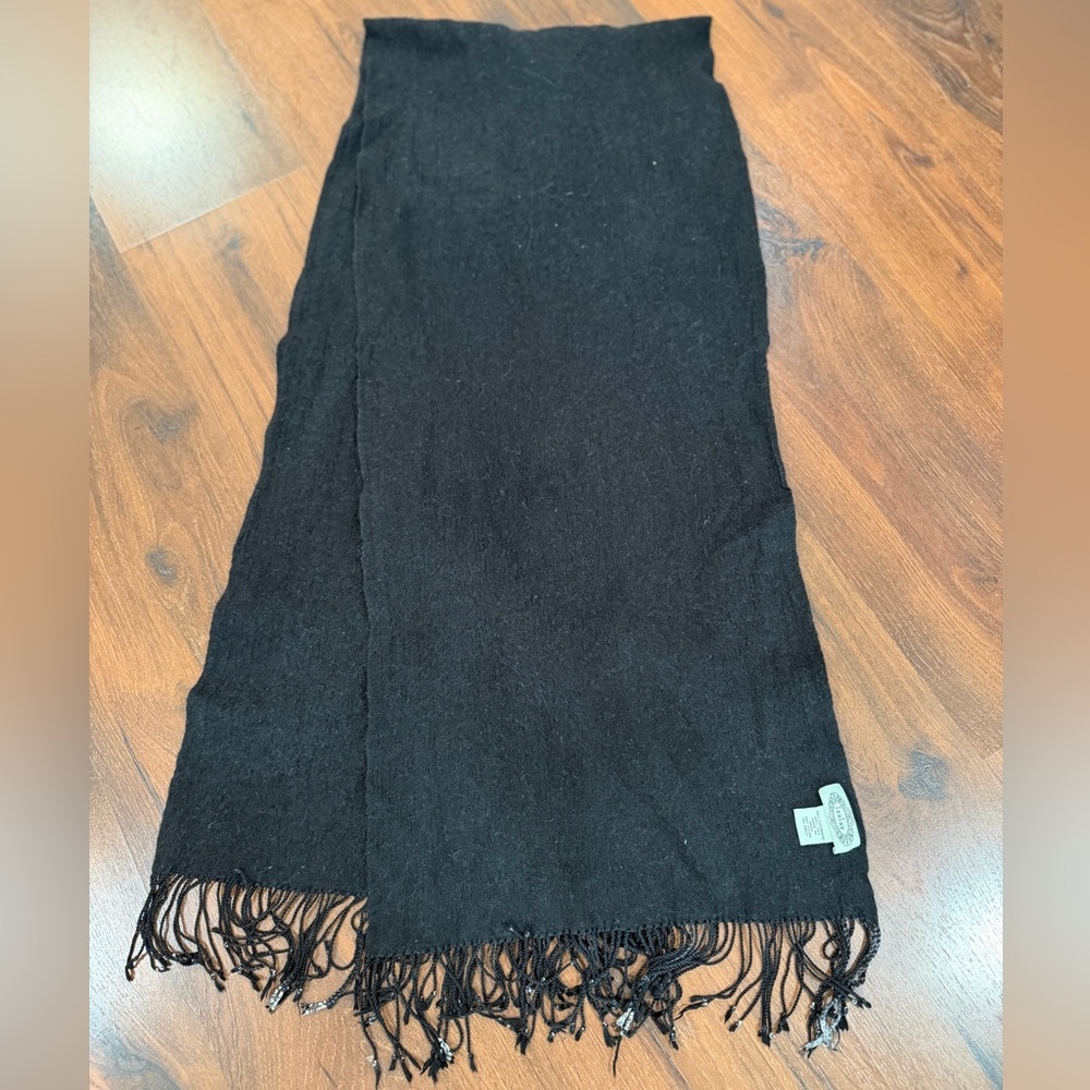 Joolay Cashmere Silk blend scarf Black